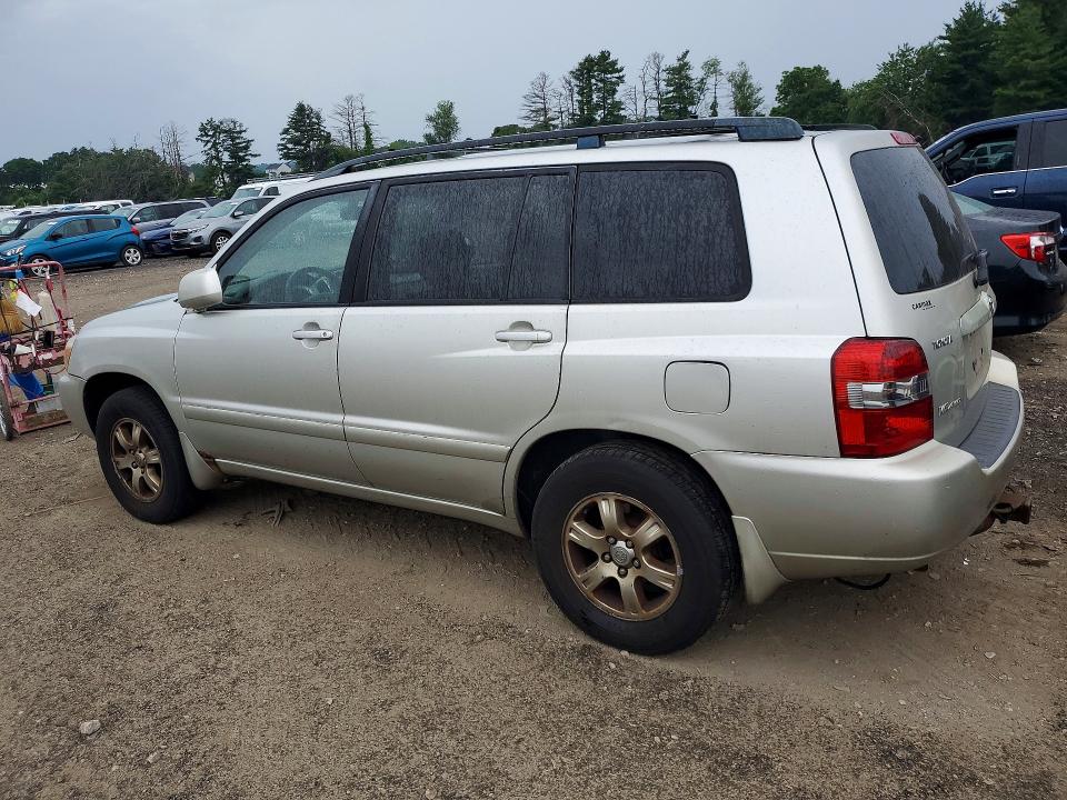 2005 Toyota Highlander VIN JTEEP21A250089271 COPART salvage auction — FRONT END, MD - CERTIFICATE OF TITLE, sold $975 on 2026-07-20 (photo 2)