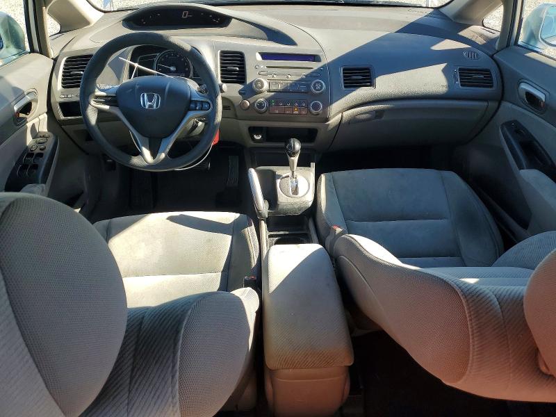 2011 Honda Civic VIN 19XFA1F55BE041654 COPART salvage auction — REAR END, Ca - Salvage Certificate, sold $775 on 2026-07-10 (photo 8)