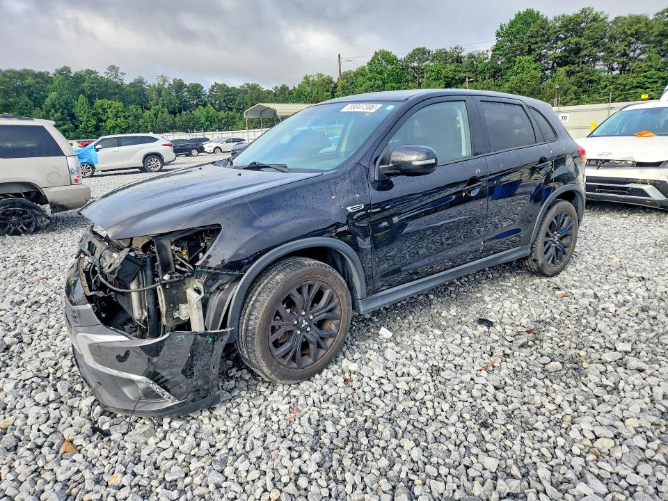 2017 Mitsubishi Outlander VIN JA4AP3AUXHZ041675 COPART salvage auction — FRONT END, GA - CERT OF TITLE-SALVAGE, sold $1,800 on 2026-07-28 (photo 1)