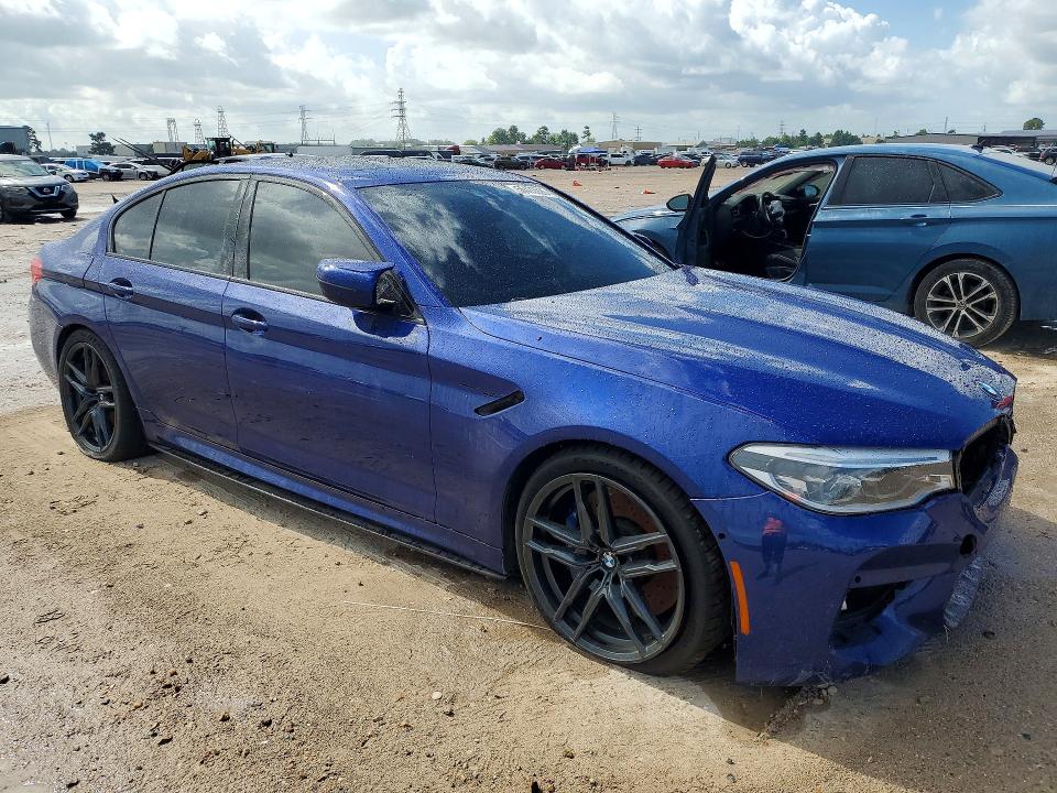 2019 BMW M5 VIN WBSJF0C59KB447789 COPART salvage auction — FRONT END, Tx - Salvage Vehicle Title, sold $18,600 on 2026-07-17 (photo 4)