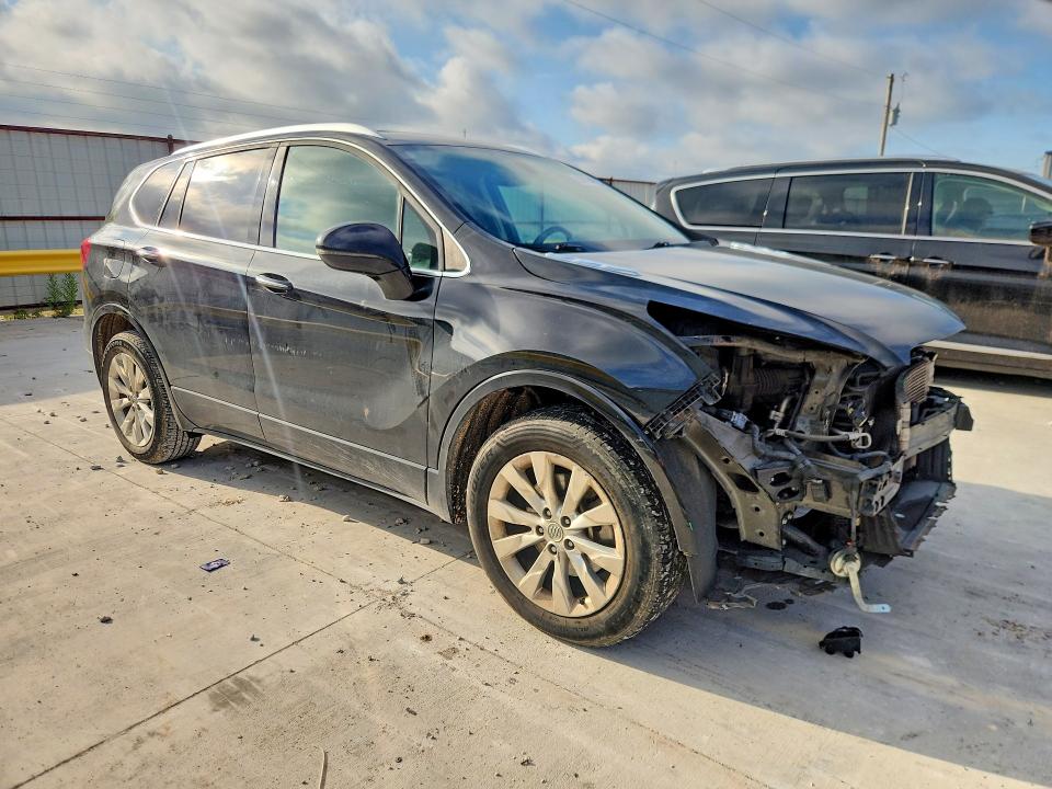 2017 Buick Envision VIN LRBFXBSA1HD002740 COPART salvage auction — FRONT END, Tx - Salvage Vehicle Title, sold $1,550 on 2026-07-17 (photo 4)