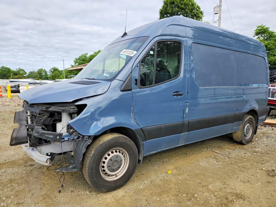2019 Mercedes-benz Sprinter VIN WD4PF0CD3KT004322 COPART salvage auction — FRONT END, Nj - Certificate Of Title, sold $6,600 on 2026-07-20 (photo 1)