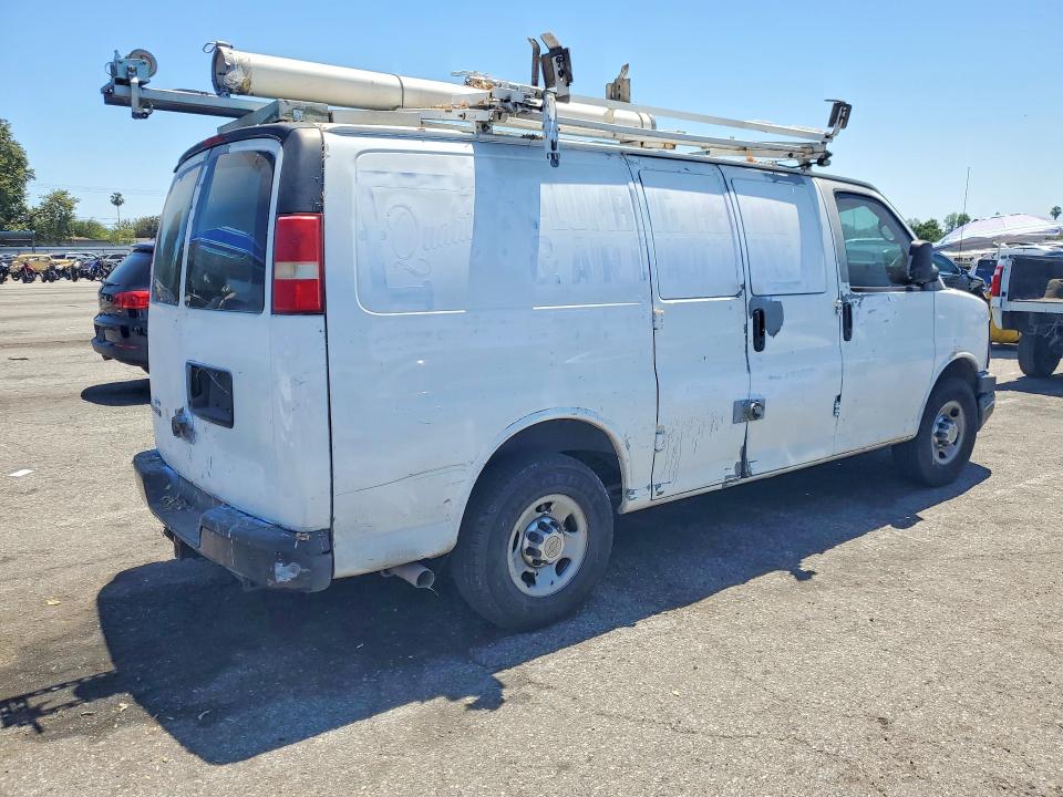 2012 Chevrolet Express 2500 VIN 1GCWGFCBXC1124166 COPART salvage auction — FRONT END, Ca - Dis/Dlr/Exp Only Clean Title, sold $200 on 2026-07-08 (photo 3)