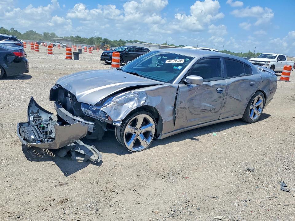 2013 Dodge Charger VIN 2C3CDXBGXDH655762 COPART salvage auction — FRONT END, Tx - Salvage Vehicle Title, sold $850 on 2026-07-09 (photo 1)
