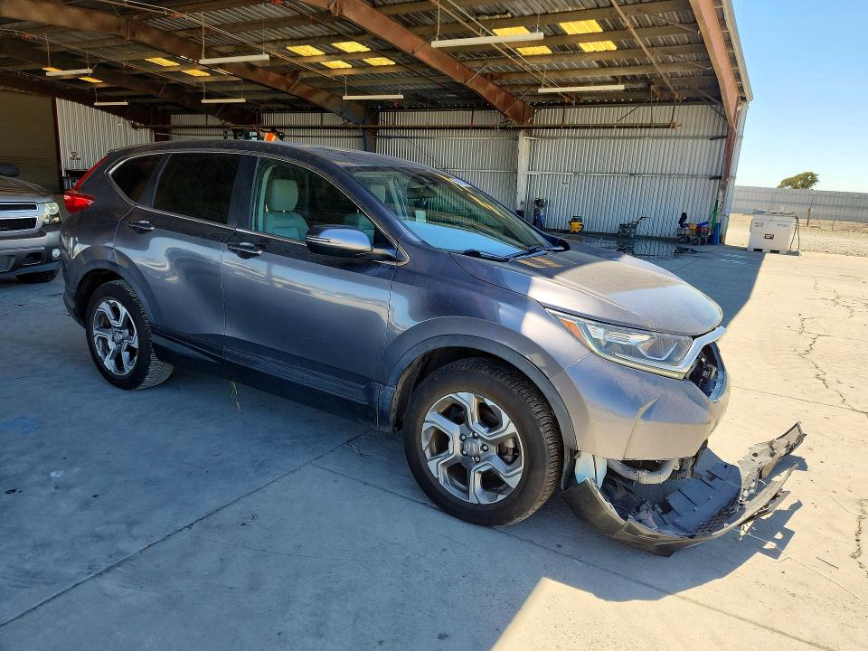 2019 Honda Cr-v VIN JHLRW2H54KX020119 COPART salvage auction — FRONT END, Ca - Salvage Certificate, sold $6,700 on 2026-07-02 (photo 4)