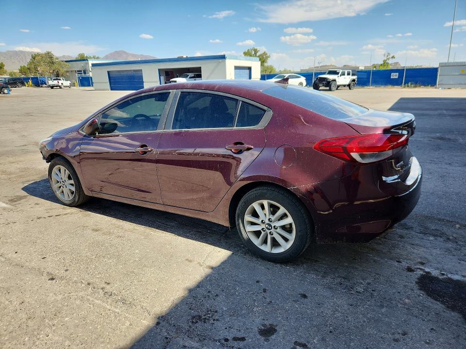 2017 Kia Forte VIN 3KPFL4A79HE014809 COPART salvage auction — FRONT END, Nm - Certificate Of Title, sold $1,100 on 2026-07-10 (photo 2)