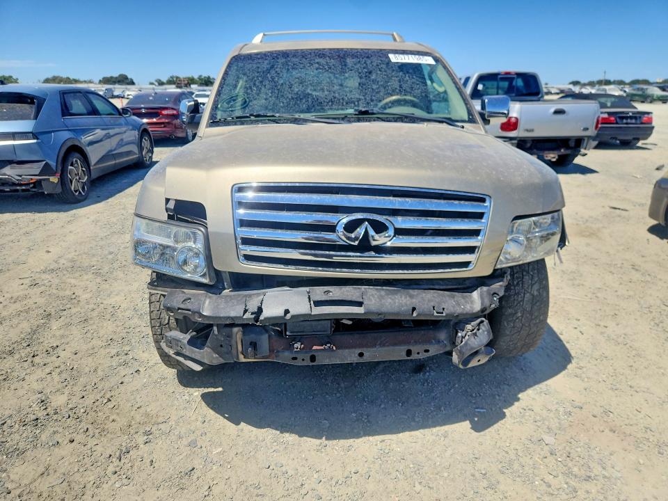 2004 Infiniti Qx56 VIN 5N3AA08C14N812290 COPART salvage auction — FRONT END, Ca - Salvage Certificate, sold $450 on 2026-07-09 (photo 5)