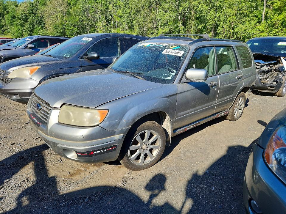 2006 Subaru Forester VIN JF1SG656X6G741170 COPART salvage auction — REAR END, NY - MV-907A SALVAGE CERTIFICATE, sold $450 on 2026-07-14 (photo 1)