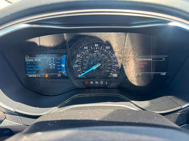 2020 Ford Fusion VIN 3FA6P0CDXLR117972 COPART salvage auction — NORMAL WEAR, IN - CERTIFICATE OF TITLE (P), sold $4,450 on 2026-07-10 (photo 8)