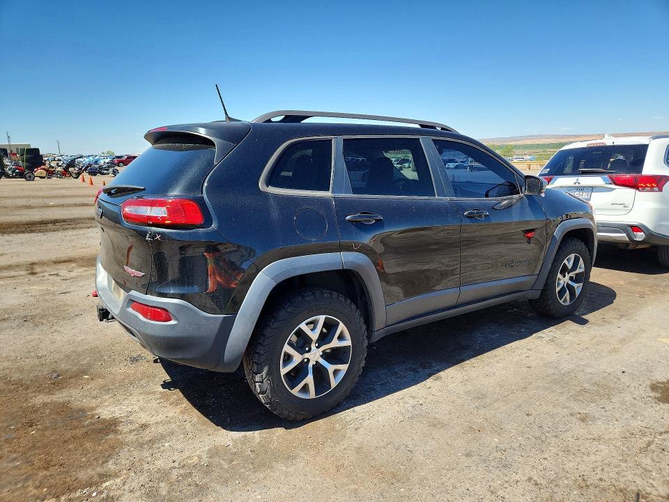 2016 Jeep Cherokee VIN 1C4PJMBS6GW246849 COPART salvage auction — FRONT END, Nm - Cert Of Title-Salvage, sold $1,500 on 2026-07-09 (photo 3)