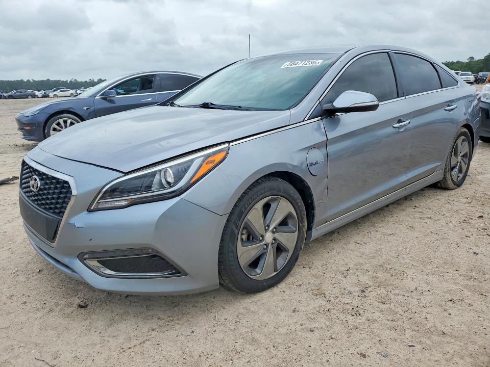 2016 Hyundai Sonata VIN KMHE54L29GA029847 COPART salvage auction — SIDE, Tx - Certificate Of Title, sold $1,250 on 2026-07-24 (photo 1)