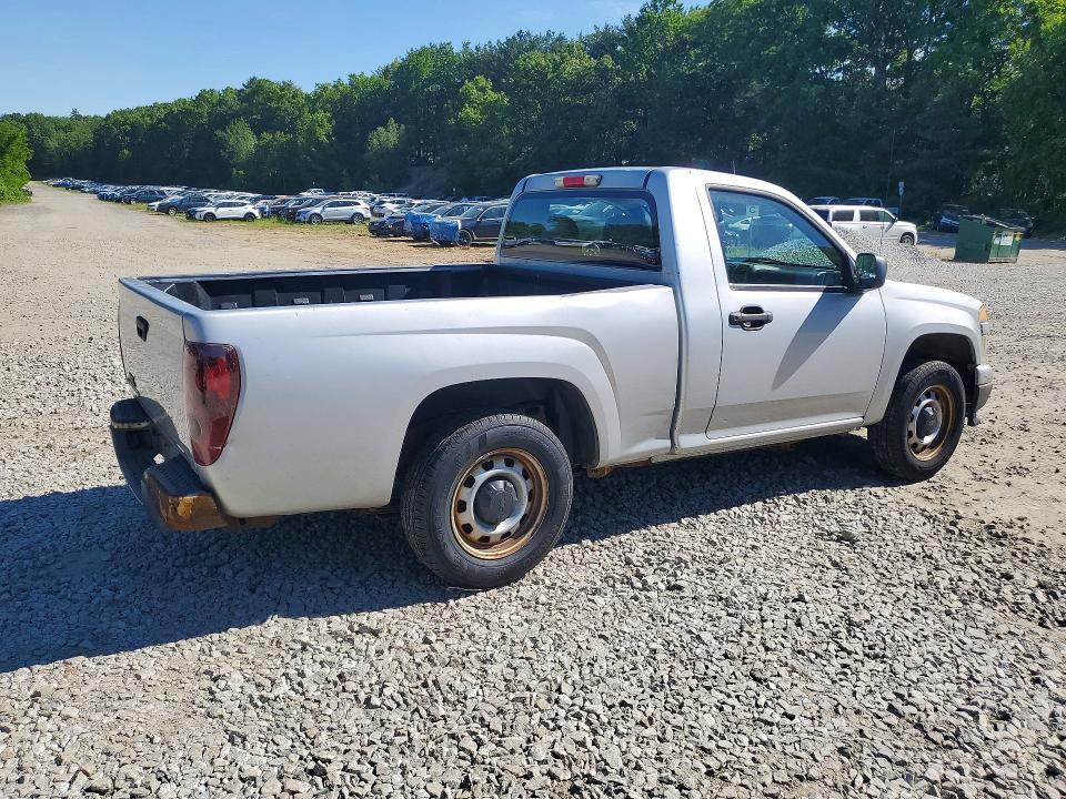 2010 Chevrolet Colorado VIN 1GCCSBD97A8110381 COPART salvage auction — FRAME DAMAGE, Ma - Certificate Of Title, sold $475 on 2026-07-09 (photo 3)