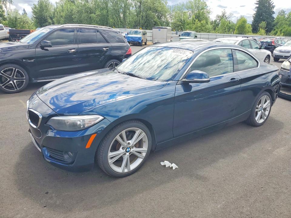 2014 BMW VIN WBA1F5C5XEV246049 COPART salvage auction — REAR END, Salvage Title, sold $2,850 on 2026-08-17 (photo 1)