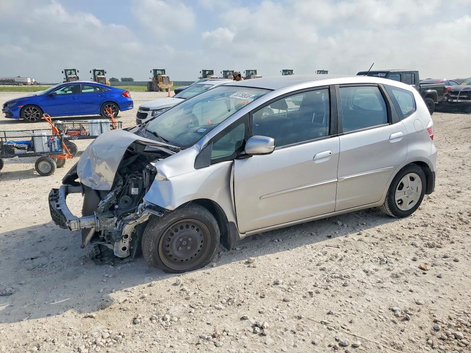 2013 Honda Fit VIN JHMGE8H3XDC064594 COPART salvage auction — FRONT END, Tx - Salvage Vehicle Title, sold $625 on 2026-07-16 (photo 1)