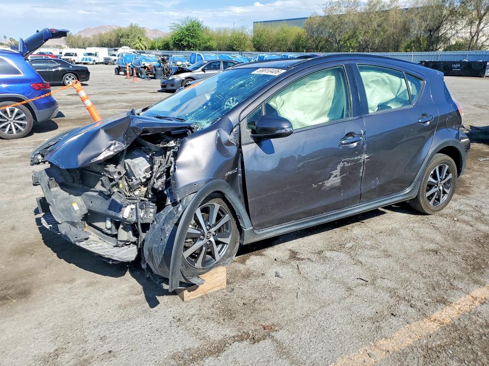 2018 Toyota Prius VIN JTDKDTB38J1608463 COPART salvage auction — FRONT END, Nv - Salvage Title, sold $325 on 2026-07-28 (photo 1)