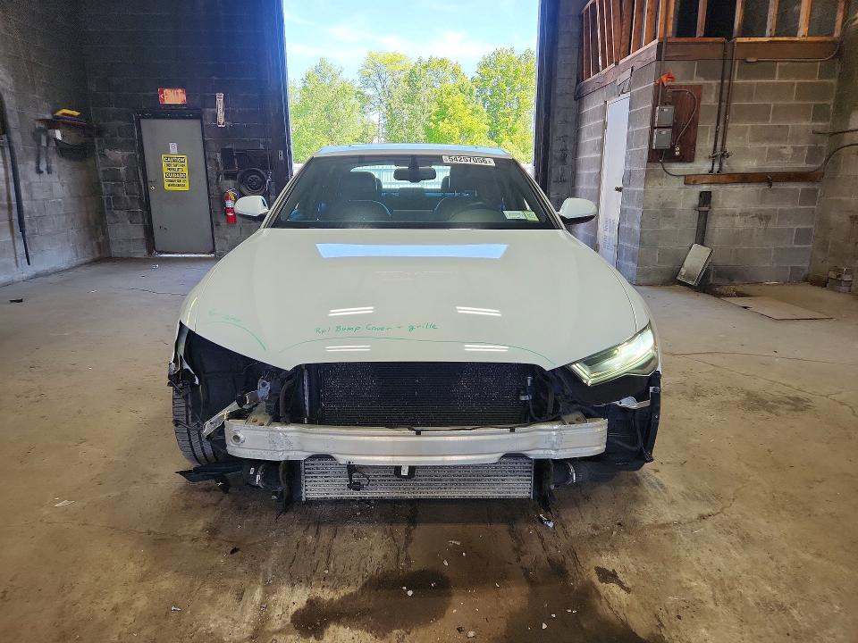 2018 Audi A6 VIN WAUG8AFC0JN029935 COPART salvage auction — FRONT END, Ny - Mv-907A Salvage Certificate, sold $6,400 on 2026-07-06 (photo 5)
