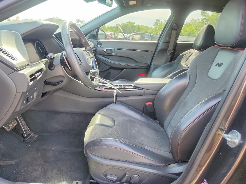 2022 Hyundai Sonata VIN 5NPEK4JC7NH135826 COPART salvage auction — FRONT END, Il - Salvage Certificate, sold $4,050 on 2026-07-24 (photo 7)