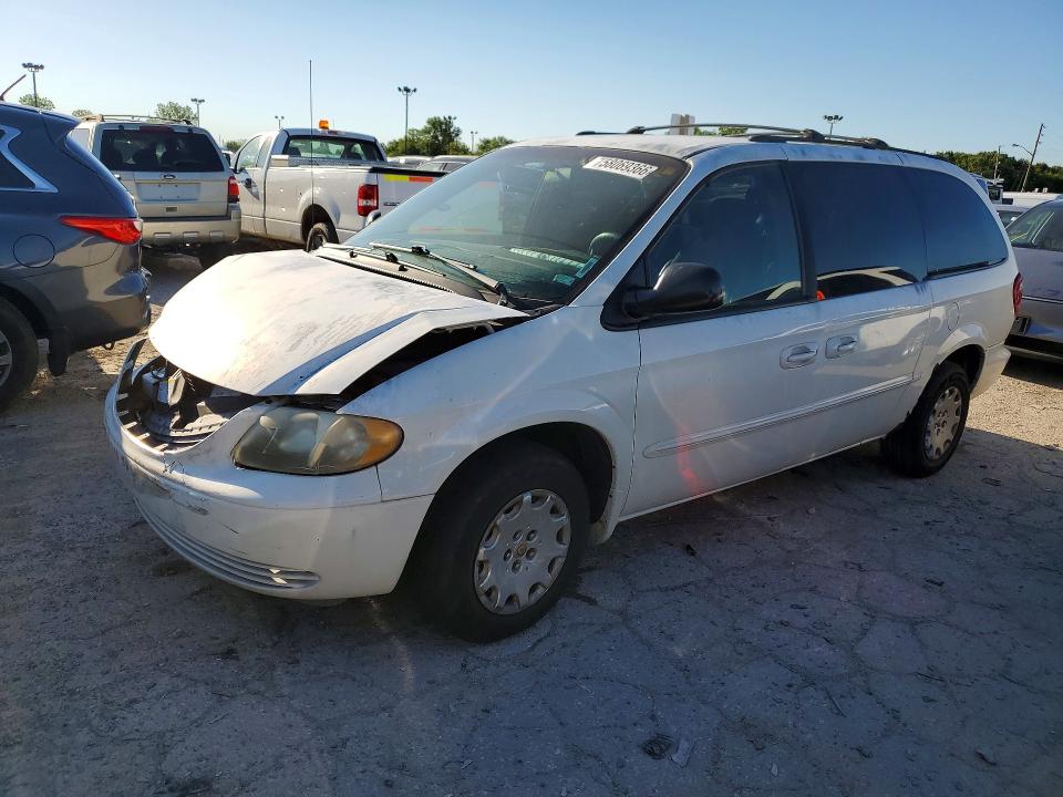 2002 Chrysler Town & country VIN 2C4GP44312R624310 COPART salvage auction — FRONT END, In - Cert Of Title-Salvage Title, sold $250 on 2026-07-17 (photo 1)