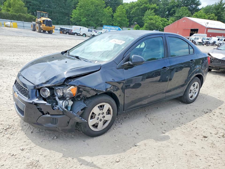2015 Chevrolet VIN 1G1JA5SGXF4166481 COPART salvage auction — FRONT END, Ma - Cert Of Title-Reconstrctd Coll, sold $425 on 2026-07-02 (photo 1)