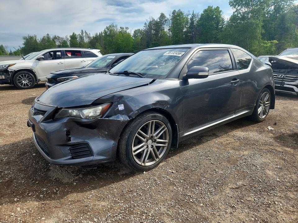 2011 Scion Tc VIN JTKJF5C73B3008175 COPART salvage auction — FRONT END, On - Permit No Brand - Unfit, sold $300 on 2026-07-23 (photo 1)