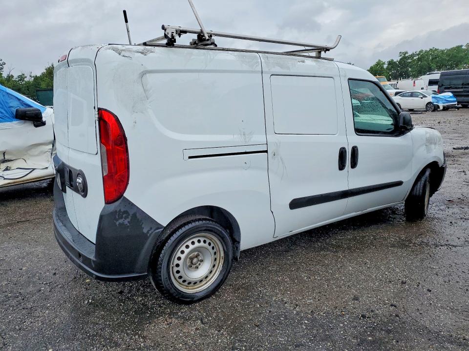 2017 Ram Promaster city VIN ZFBERFAB9H6H17283 COPART salvage auction — FRONT END, MD - CERT OF SALVAGE > 75% DAMAGE, sold $1,400 on 2026-07-28 (photo 3)