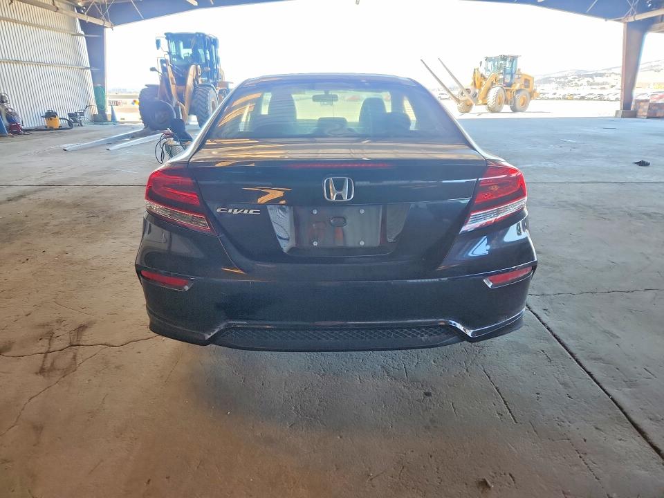 2015 Honda Civic VIN 2HGFG3B89FH521444 COPART salvage auction — FRONT END, Ca - Salvage Certificate, sold $3,200 on 2026-07-23 (photo 6)
