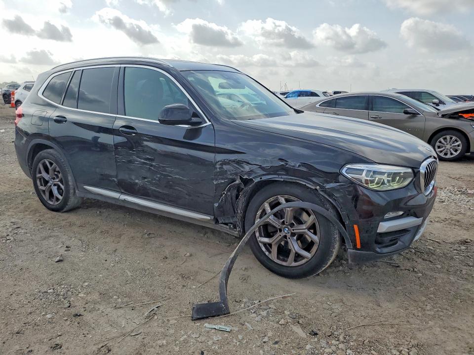 2021 BMW X3 VIN 5UXTY3C01M9F84219 COPART salvage auction — FRONT END, TX - SALVAGE VEHICLE TITLE (P), sold $6,100 on 2026-07-13 (photo 4)