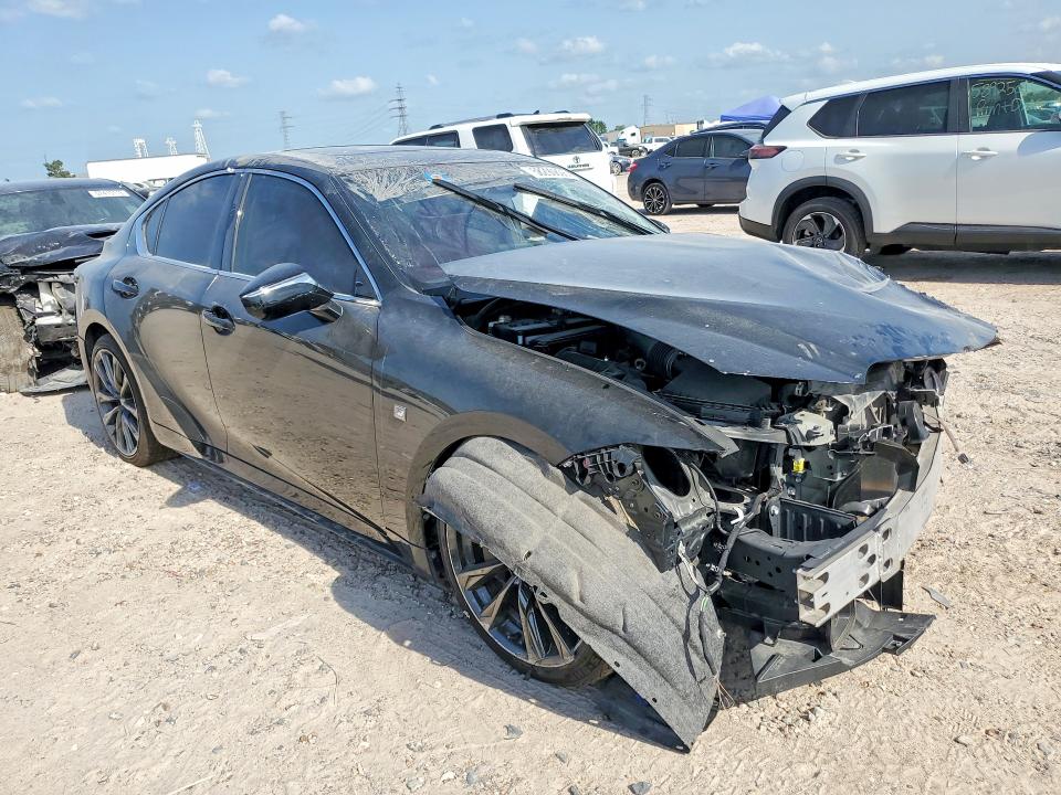 2023 Lexus Is VIN JTHGZ1B22P5067879 COPART salvage auction — FRONT END, Tx - Salvage Vehicle Title, sold $9,300 on 2026-07-28 (photo 4)