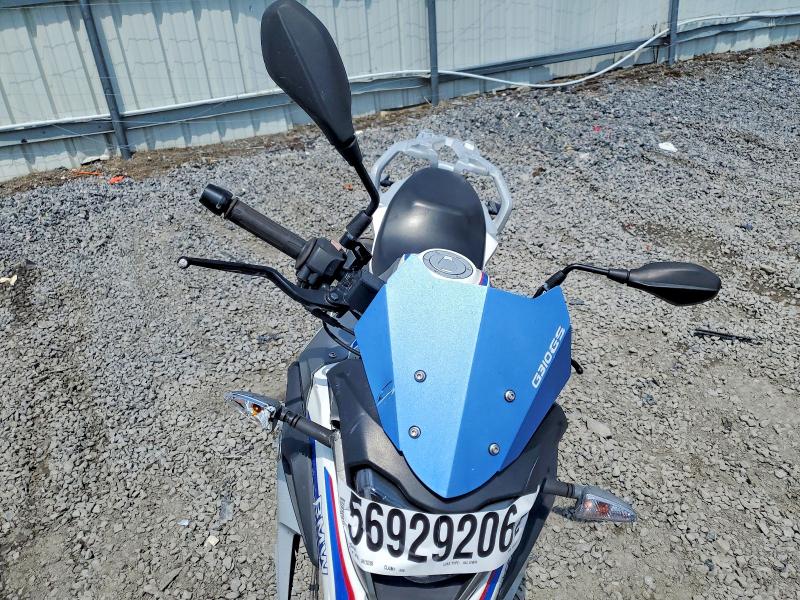 2019 BMW G 310 VIN WB30G1209KR825570 COPART salvage auction — FRONT END, Ny - Mv-907A Salvage Certificate, sold $975 on 2026-07-02 (photo 5)