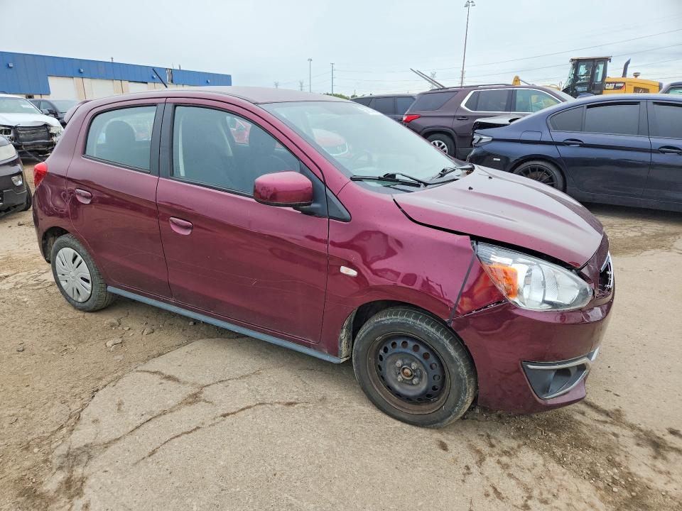 2018 Mitsubishi VIN ML32A3HJ6JH005147 COPART salvage auction — FRONT END, Mi - Cert Of Title-Salvage Vehicle, sold $1,100 on 2026-07-28 (photo 4)