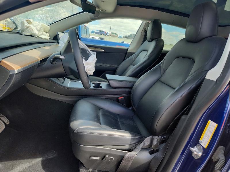 2023 Tesla Model y VIN 7SAYGDEE7PA063943 COPART salvage auction — FRONT END, Tx - Salvage Vehicle Title, sold $6,100 on 2026-07-24 (photo 7)