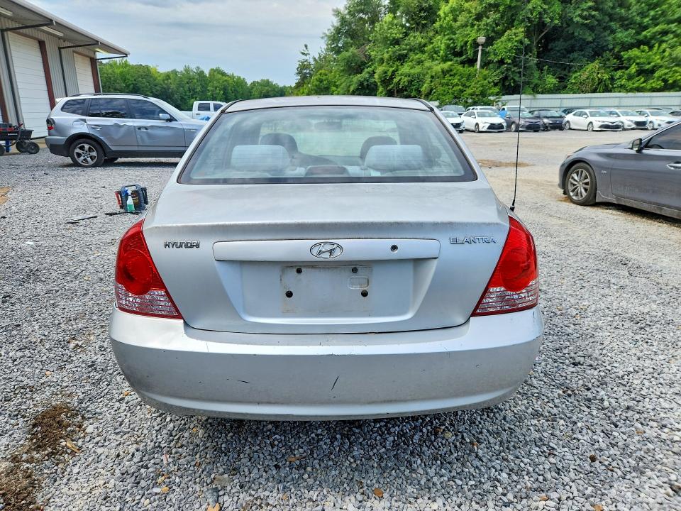 2004 Hyundai Elantra VIN KMHDN46D94U863894 COPART salvage auction — FRONT END, Ms - Certificate Of Title, sold $475 on 2026-07-08 (photo 6)