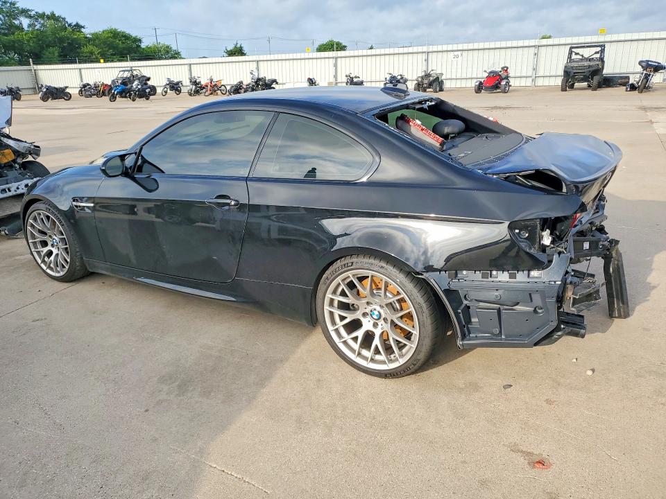 2013 BMW M3 VIN WBSKG9C55DJ594593 COPART salvage auction — REAR END, Tx - Salvage Vehicle Title, sold $350 on 2026-08-03 (photo 2)