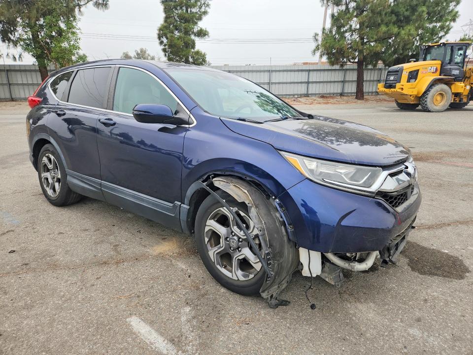 2019 Honda Cr-v VIN 5J6RW1H59KA022887 COPART salvage auction — FRONT END, Ca - Salvage Certificate, sold $10,000 on 2026-07-30 (photo 4)