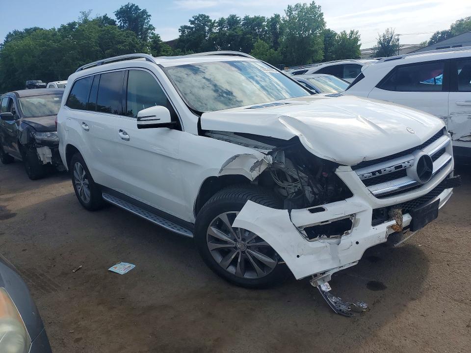 2014 Mercedes-benz Gl-klasse VIN 4JGDF7CE6EA389384 COPART salvage auction — FRONT END, Ct - Cert Of Title-Salvage, sold $2,800 on 2026-07-31 (photo 4)