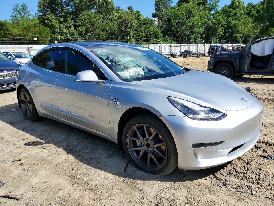 2018 Tesla Model 3 VIN 5YJ3E1EA9JF095361 COPART salvage auction — FRONT END, DE - PARTS ONLY - NO TITLE, sold $2,100 on 2026-07-14 (photo 4)
