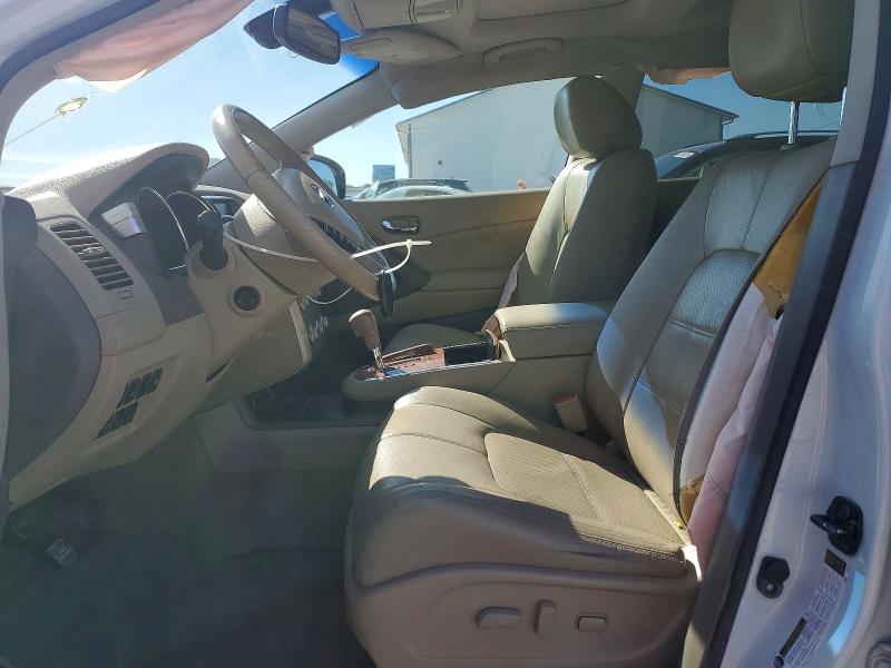 2011 Nissan Murano VIN JN8AZ1MW6BW152593 COPART salvage auction — REAR END, IA - CERT OF TITLE-SALVAGE TITLE, sold $500 on 2026-07-24 (photo 7)