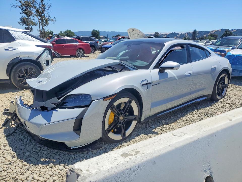2025 Porsche VIN WP0AC2Y18SSA55567 COPART salvage auction — FRONT END, Ca - Salvage Certificate, sold $56,000 on 2026-08-11 (photo 1)
