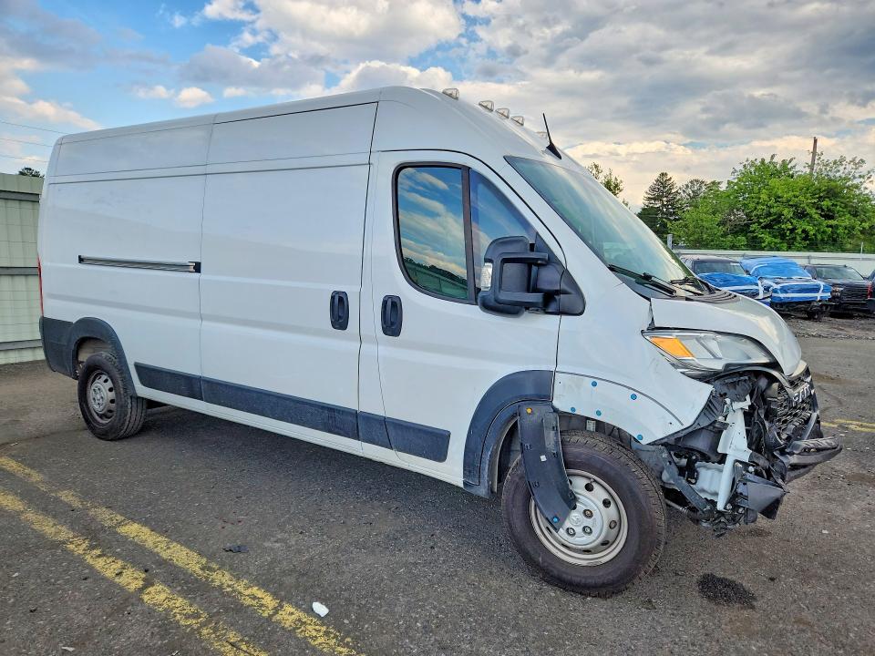 2023 Ram Promaster 2500 VIN 3C6LRVDG5PE576070 COPART salvage auction — FRONT END, Pa - Certificate Of Salvage, sold $7,000 on 2026-08-12 (photo 4)