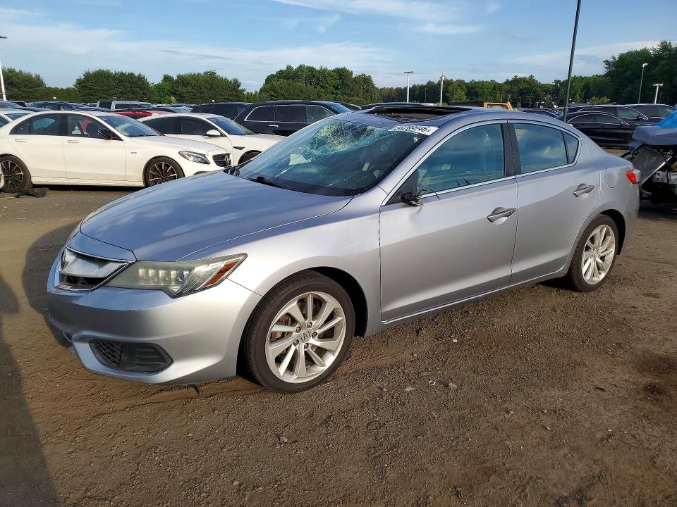 2016 Acura VIN 19UDE2F33GA008566 COPART salvage auction — ROOF, Ct - Cert Of Title-Salvage, sold $1,850 on 2026-07-25 (photo 1)