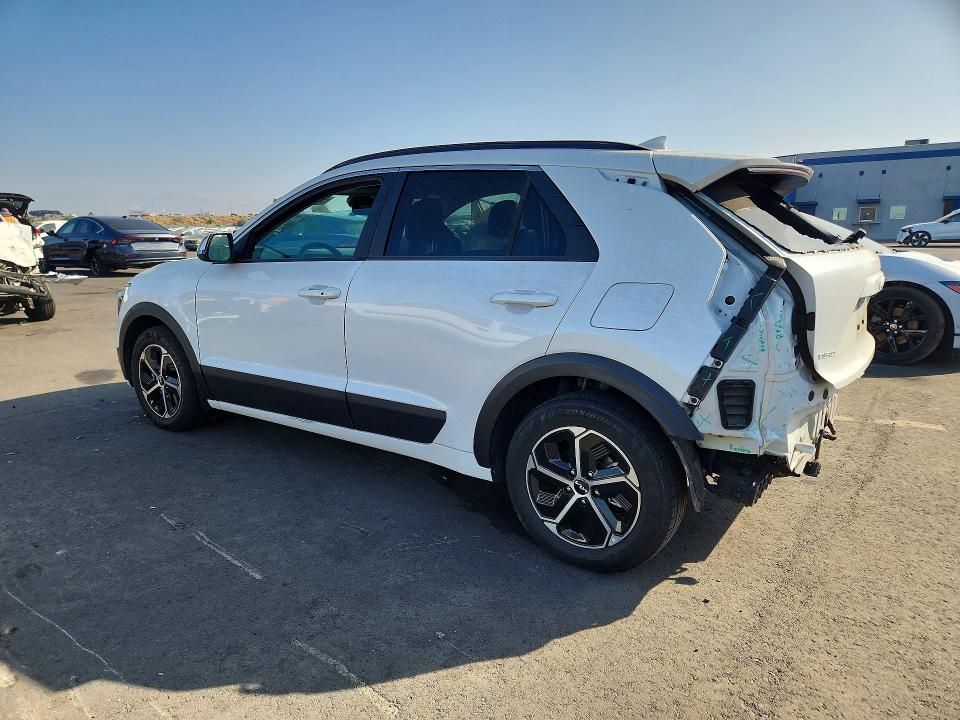 2024 Kia Niro VIN KNDCR3LE2R5169576 COPART salvage auction — REAR END, Ca - Salvage Certificate, sold $8,600 on 2026-07-27 (photo 2)