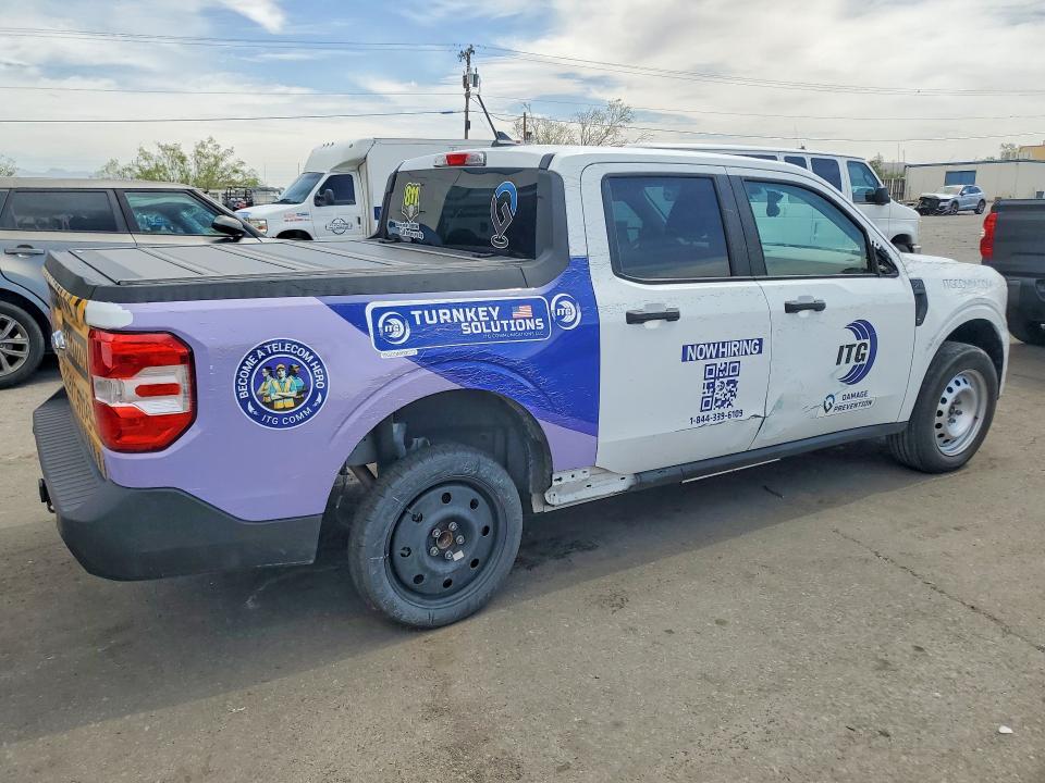 2024 Ford Maverick VIN 3FTTW8A98RRB25087 COPART salvage auction — SIDE, Fl - Cert Of Title Slvg Rebuildable, sold $8,800 on 2026-07-31 (photo 3)