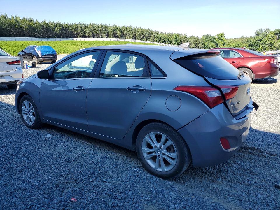 2013 Hyundai Elantra VIN KMHD35LE2DU134192 COPART salvage auction — REAR END, NC - SALVAGE CERTIFICATE OF TITLE, sold $1,350 on 2026-07-02 (photo 2)