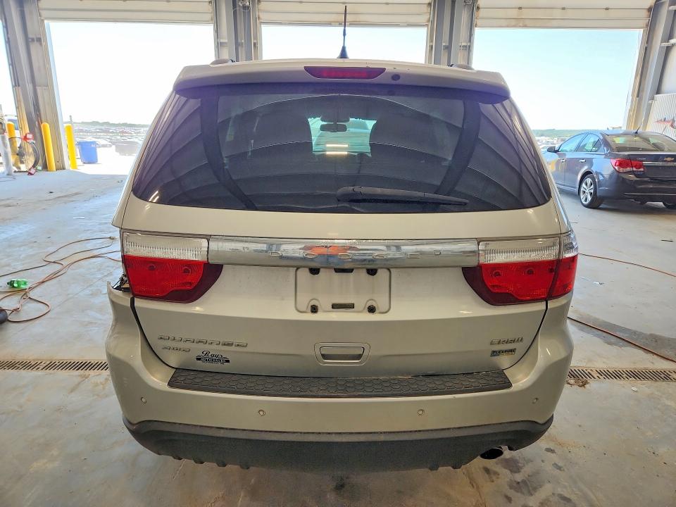 2011 Dodge Durango VIN 1D4RE4GG4BC688740 COPART salvage auction — REAR END, NE - CERTIFICATE OF TITLE, sold $800 on 2026-07-28 (photo 6)