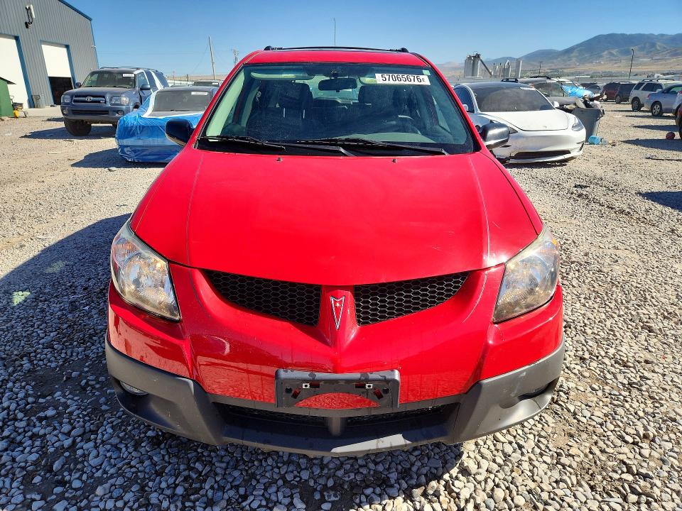 2003 Pontiac Vibe VIN 5Y2SL64803Z480589 COPART salvage auction — REAR END, Ut - Salvage Certificate, sold $475 on 2026-07-31 (photo 5)