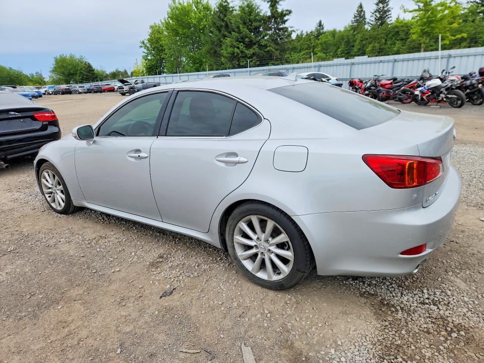 2009 Lexus Is 250 VIN JTHBK262X95092336 COPART salvage auction — REAR END, On - Permit No Brand - Unfit, sold $3,900 on 2026-07-07 (photo 2)