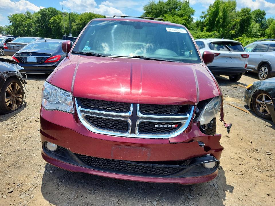 2019 Dodge Grand caravan VIN 2C4RDGCG4KR662055 COPART salvage auction — FRONT END, MA - CERTIFICATE OF TITLE, sold $450 on 2026-07-02 (photo 5)