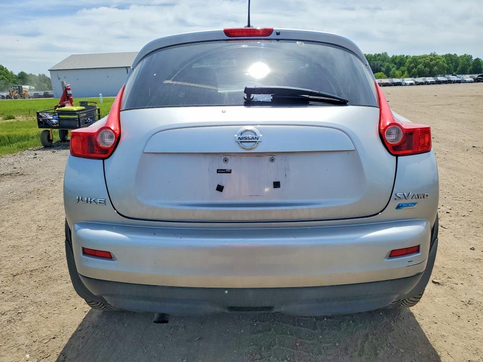 2012 Nissan Juke VIN JN8AF5MV9CT109926 COPART salvage auction — FRONT END, OH - CERT OF TITLE-SALVAGE, sold $1,050 on 2026-07-02 (photo 6)