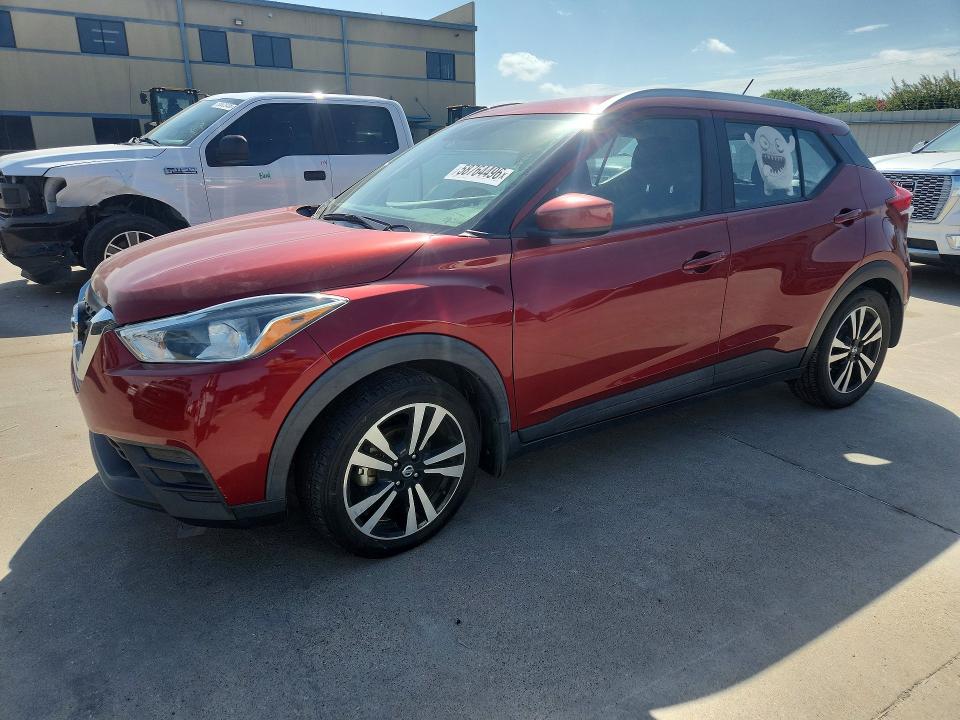 2018 Nissan VIN 3N1CP5CU8JL511337 COPART salvage auction — WATER/FLOOD, Tx - Salvage Title-Flood Damage, sold $1,400 on 2026-07-09 (photo 1)