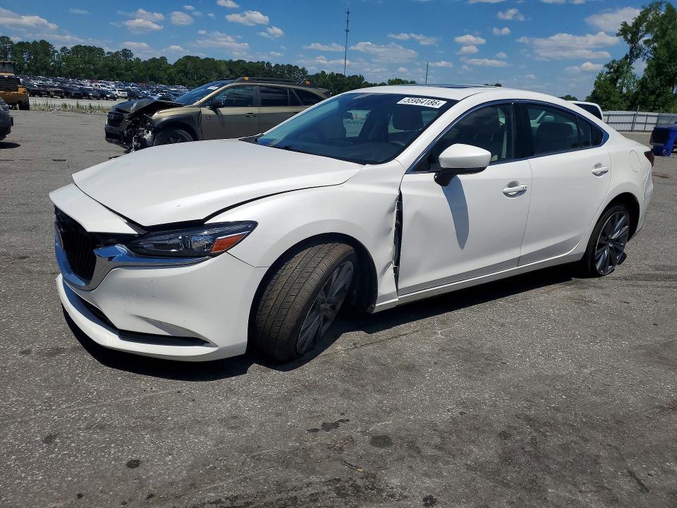 2021 Mazda VIN JM1GL1VM1M1614272 COPART salvage auction — FRONT END, Nc - Salvage Certificate Of Title, sold $3,100 on 2026-07-30 (photo 1)